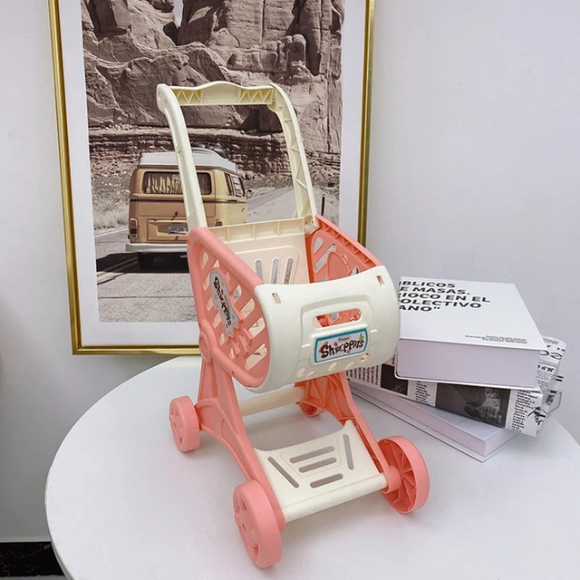 Children's Shopping Trolley Garden Decor Tool Funny Portable Brain Toys 4