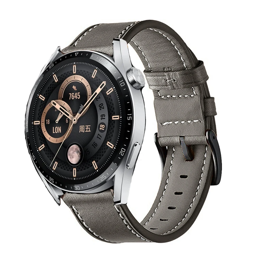 Leather Strap For Huawei Watch GT4 GT 4 46mm/GT2 Pro/GT 3 2 46mm Accessories Wristband Correa Bracelet For Huawei Watch 4 Pro