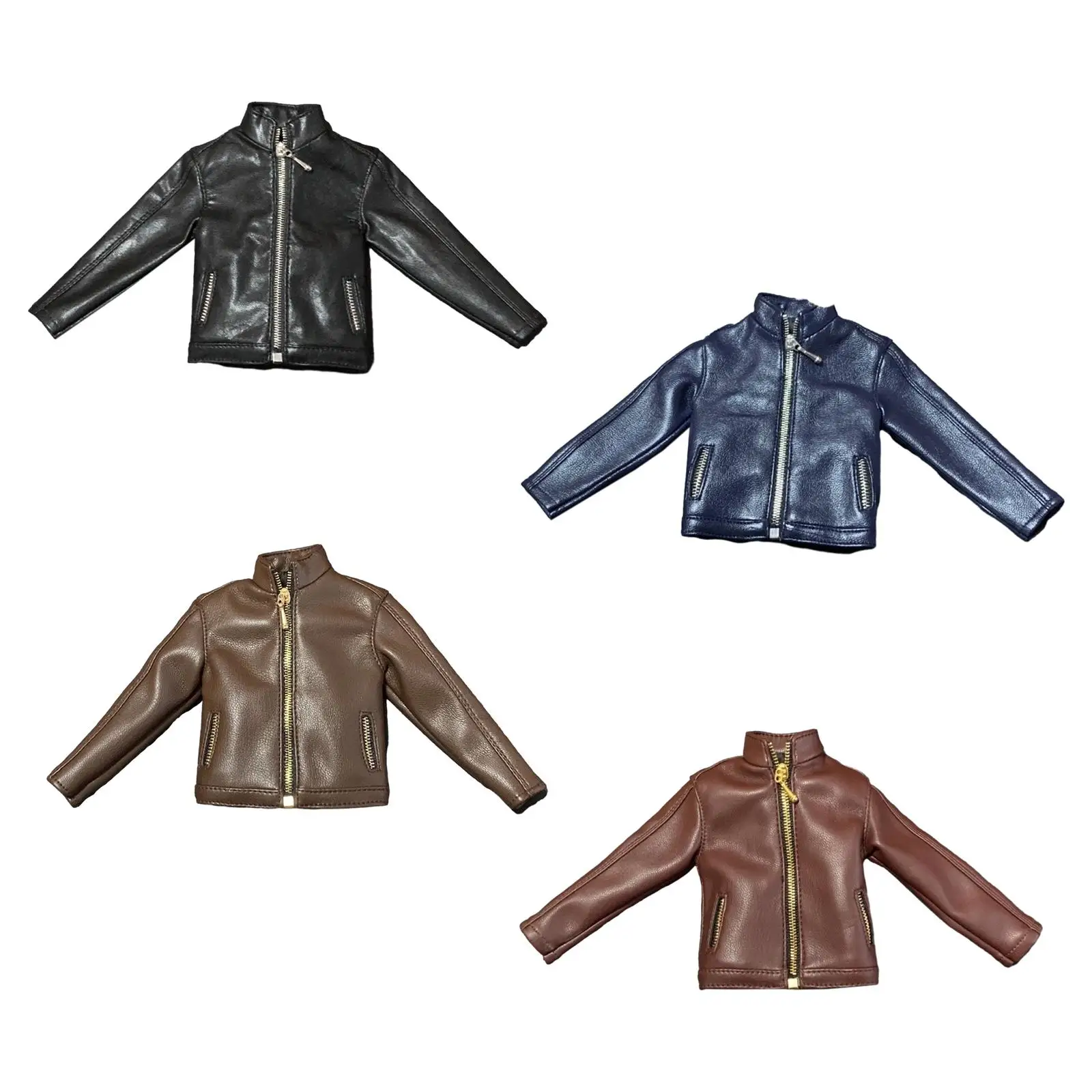 

1/6 Male Soldier Coat Fashion Male Figure Top Coat Costume Mini Long Sleeved Coat for 12'' Action Figures Accessory Costume