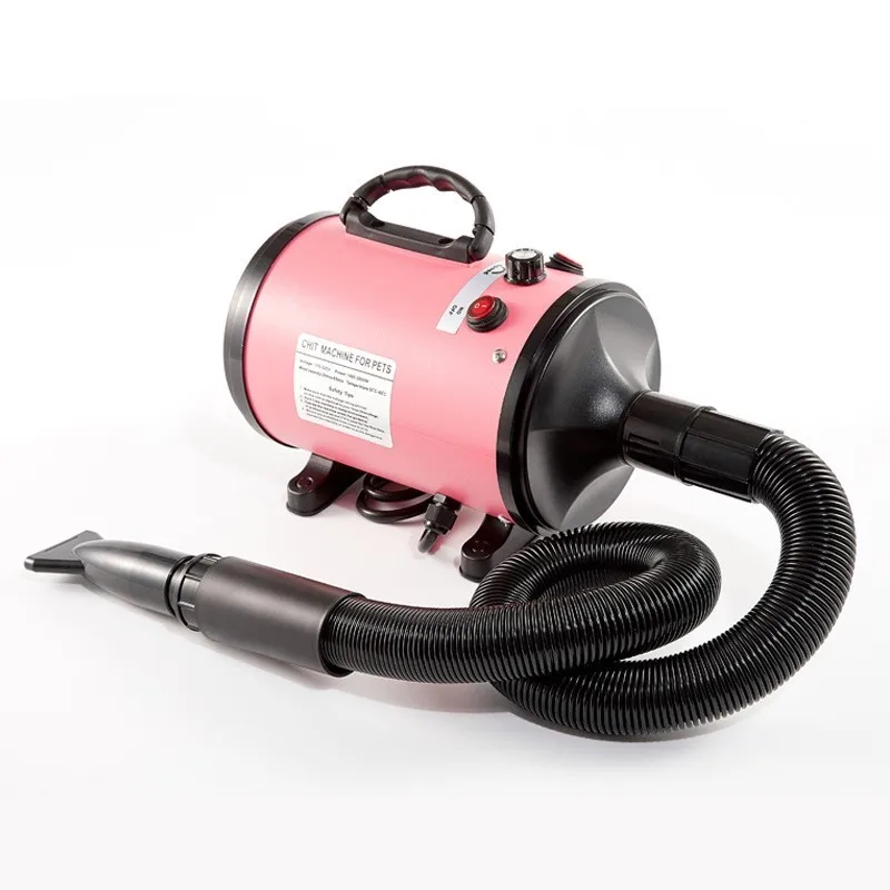 Pet Hair Dryer HONET PET High Power Low Noise Pet Water Blower Golden Hair Dryer Teddy Dog Hair Drying Box Large Dog