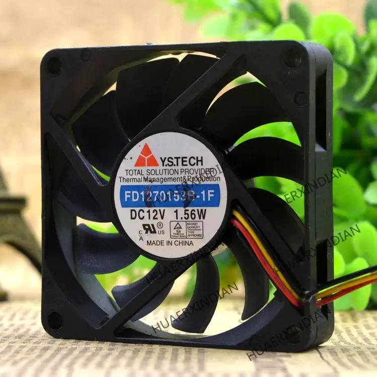 

New FD1270153B-1F 7015 12V 1.56W 3CPU Cooling Fan Assembly Kit