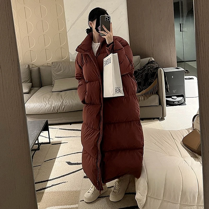 

Candy Color Women Padded Jacket Mujer Vintage Thicken Overcoats Warm Down Coats Korean Loose Solid Parkas Outerwear Female 1687