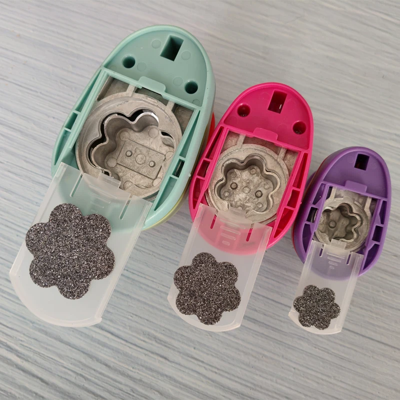 7.5cm 5.0cm 3.8cm 2.5cm 1.5cm flower craft punch Scrapbooking school Paper Puncher eva hole punch 6 petal cutter