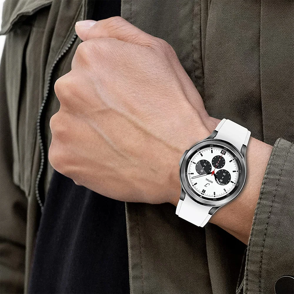 Case for Samsung Galaxy watch 4 classic 46mm/42mm TPU Plated all-around Anti-fall cover bumper Samsung Galaxy watch 4 40mm 44mm watch cover watch protective case watch case watch protective cover tpu protective case watch accessories