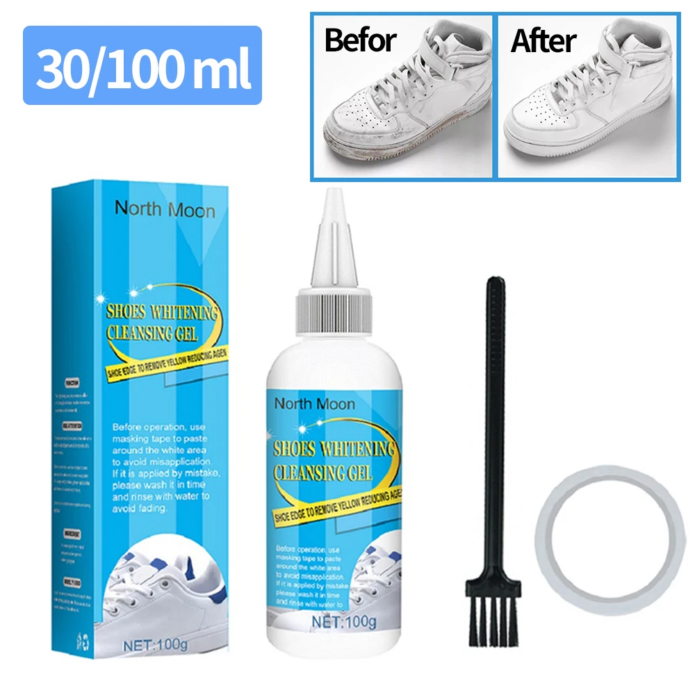 Shoes Cleaner Kit Removes Shoes Whitening Cleansing Gel Shoe Washing Machine Dirt And Yellow From Cleaning Foam Cleaner