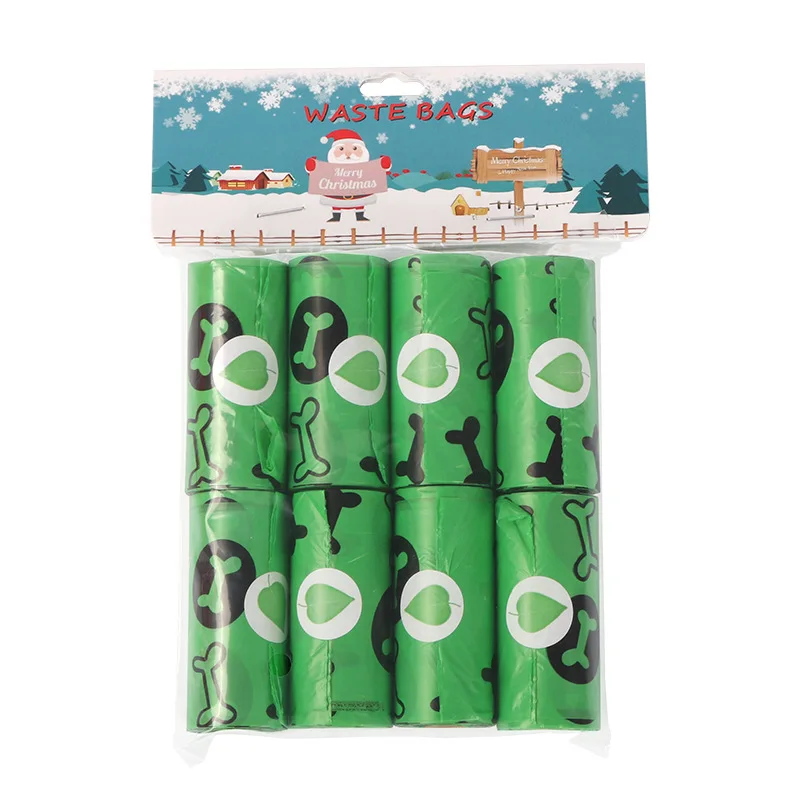 2 ~ 8 Rotoli Epi Sacchetto Della Spazzatura Per Animali Domestici Degradabile Cat Dog Poo Sacchetti Per Rifiuti Dispenser Set Strumento Di Raccolta Pe