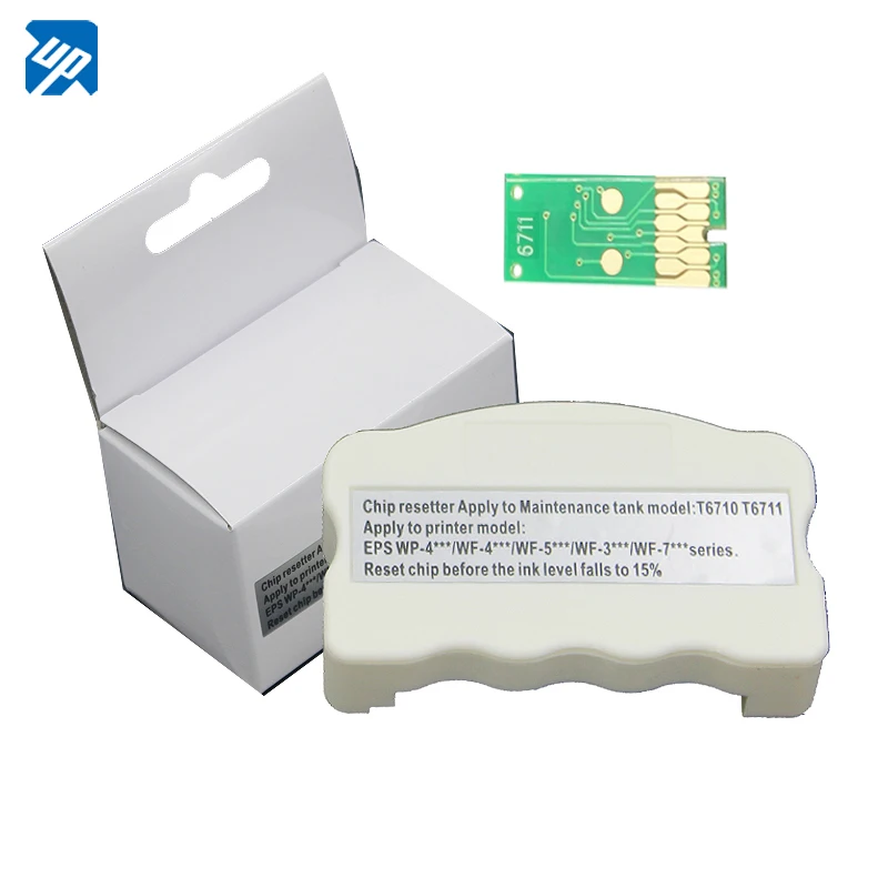 T6711 Maintenance Tank Chip Resetter For Epson WF-3640 WF-3620 WF-3720 WF-3725 WF-7710 WF-7720 WF-7715 WF-7725 PRINTER