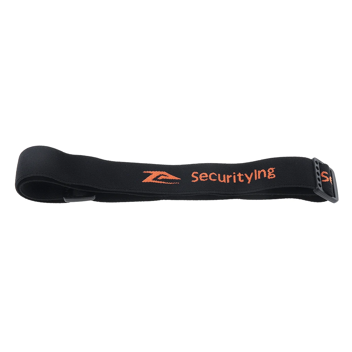 SecurityIng Elastic Headband Adjustable Headlight Strap for 22-26mm Torch Headlight with 2pcs Bracket, Head Lamp Strap headlight strap holder