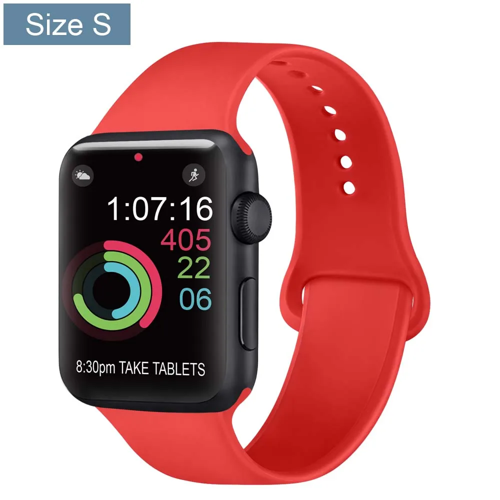 ตัวเลือกสินค้า สร้อยข้อมือซิลิโคนกันกระแทก Apple Watch