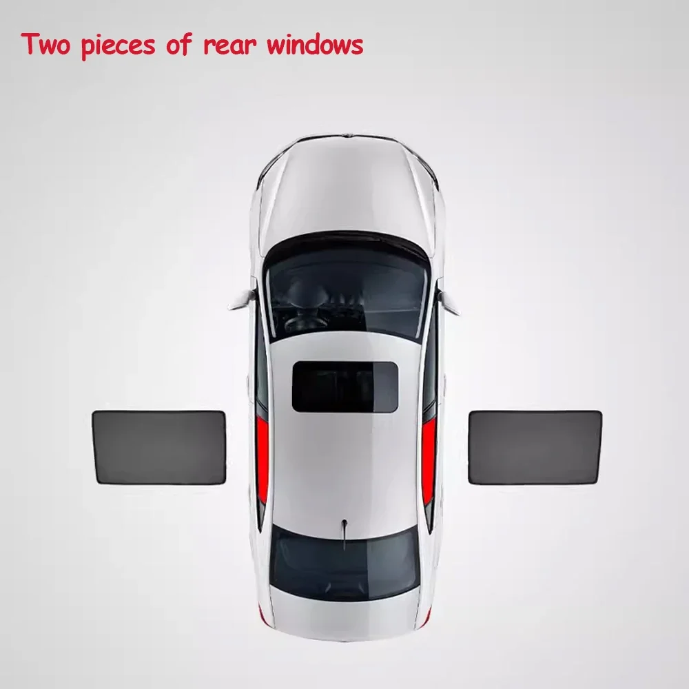 thumbnail image 1 of Parasoles magnéticos para coche Tesla Model Y 2019 ~ 2024, almohadilla de malla para parabrisas trasero, cubierta de visera lateral, accesorios para cortina de techo, 1 of 5