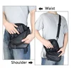 Tactical Concealed Gun Carry Bag Handgun Mag Shoulder Bag Fanny Pack Hunting Waist Pocket Soft Protection Pistol Gun Case 4