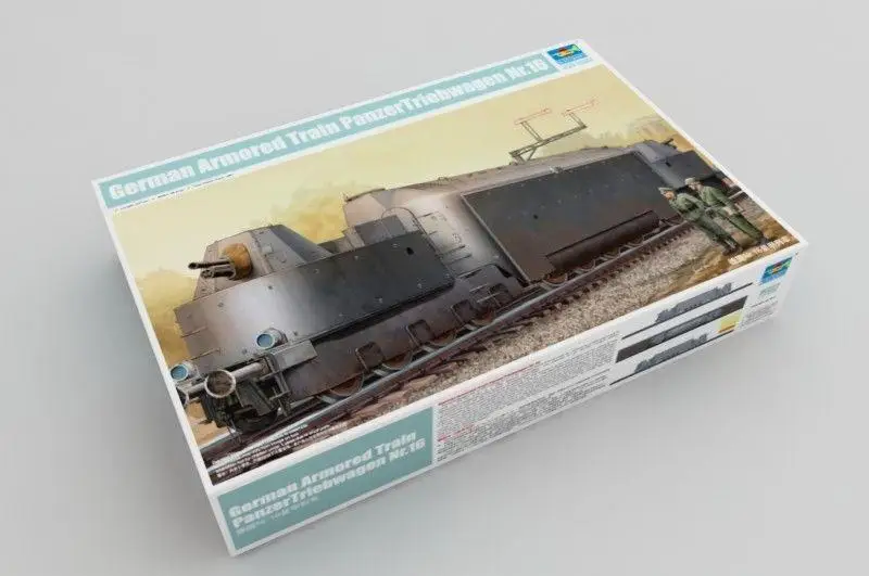Trombettista 00223 1/35 German Armored Treno Panzertriebwagen Nr.16