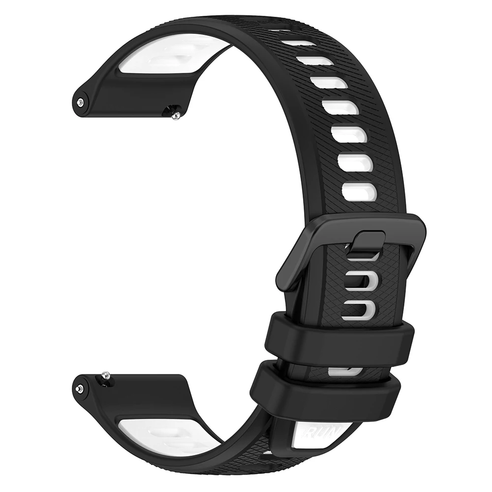 Enhanced Soft Rubber Sports Strap | Premium Replacement Bracelet, 20mm/22mm