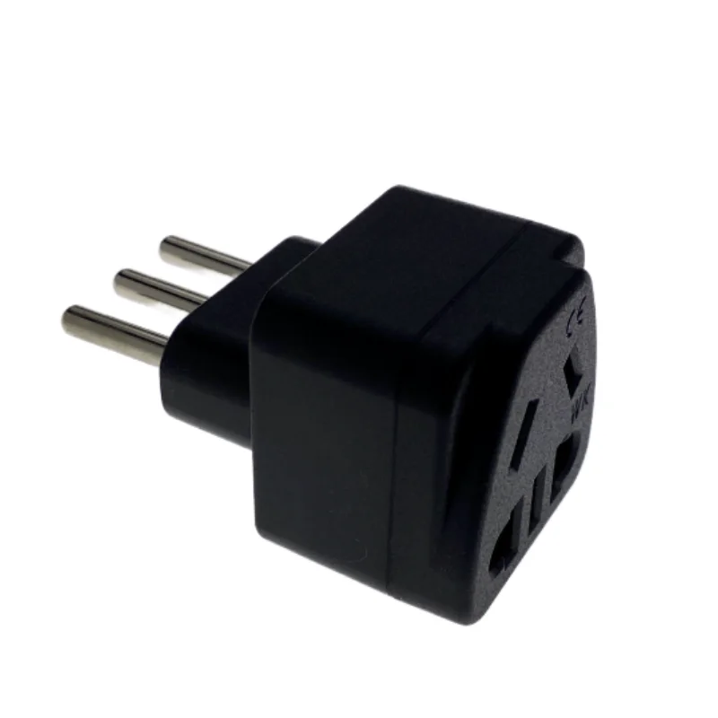 Plug Adapter Power Adapter Power Plug Adapter Plug Converter Fengyidz Italy Chile Power Plug Adapter Type L Travel Adapter for US EU AU CN to Italy Lybia Syria Tunisia Uruguay