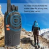 2/4pcs Baofeng BF-888S Pro Walkie Talkie Long Range Wireless Copy Frequency UHF Portable USB charger Ham Radio for Hunting 4