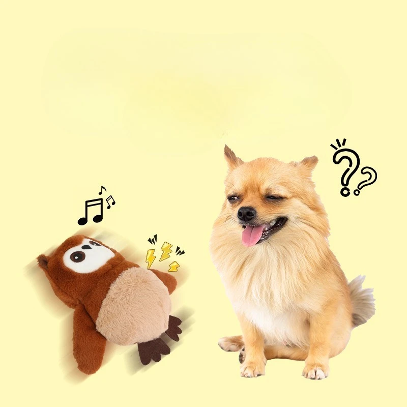 ​​Automatic Jumping Plush Ball Squeaky Electric Rolling Toy for Dogs Bite Proof Smart Ball with Motion Sensor for Puppies​ ​​Automatic Jumping Plush Ball Squeaky Electric Rolling Toy for Dogs Bite Proof Smart Ball with Motion Sensor for Puppies​