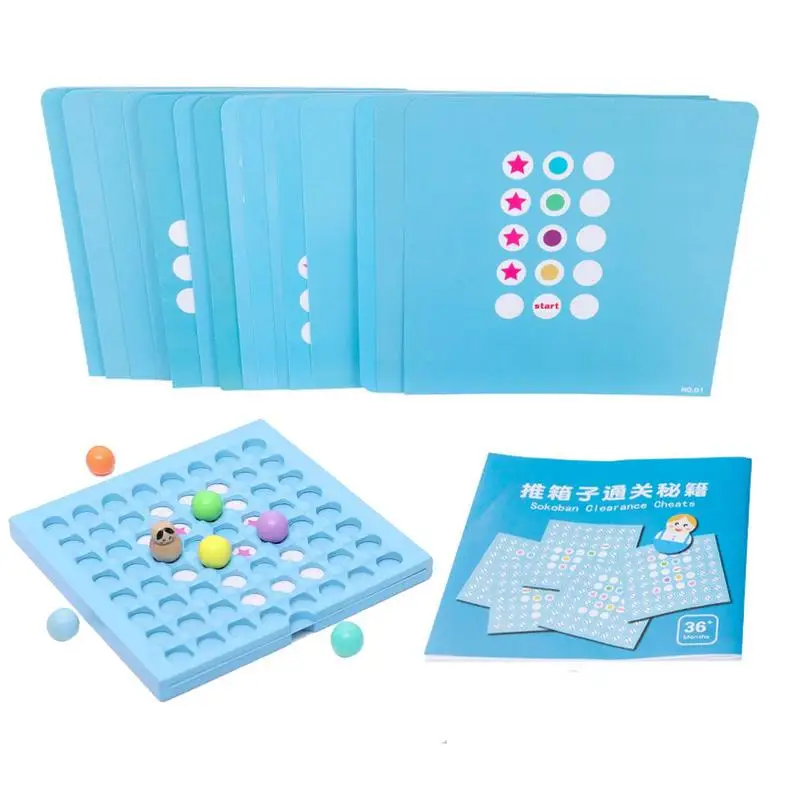 

Puzzle Strategy Games Wooden Puzzle Boards Early Education Puzzles Multifunctional Hand-Eye Coordination Toys Solid STEM
