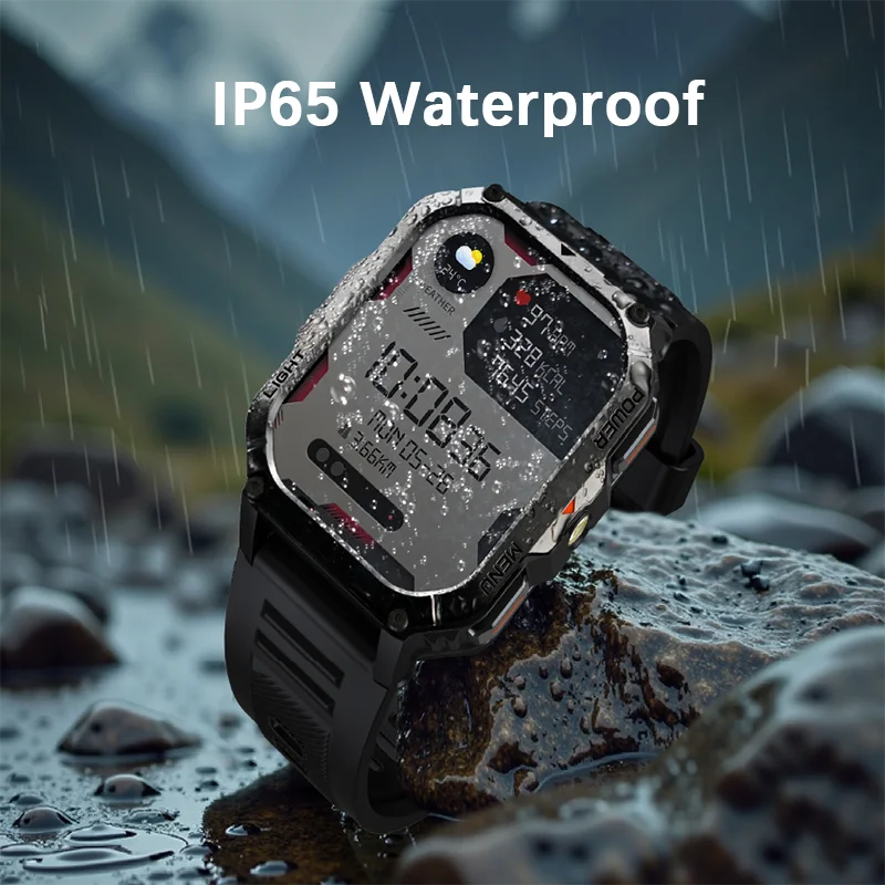 2025 New W70 Pro Outdoor Smartwatch 900mAh 2.01'' TFT HD Screen Waterproof Women Men Watches with Emergency Lighting Compass 3