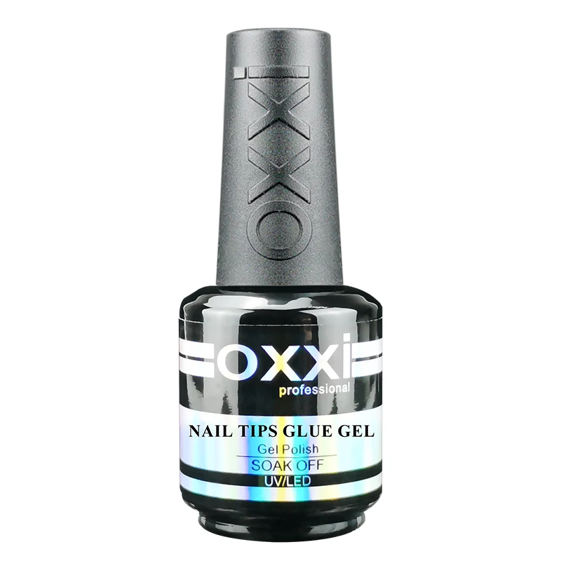 OXXI False Nail Glue Gel Polish 15ml Semi-permanent Fake Nails with Glue Gellac Manicure Tips Hybrid Varnish uv led Gels Lacquer 6