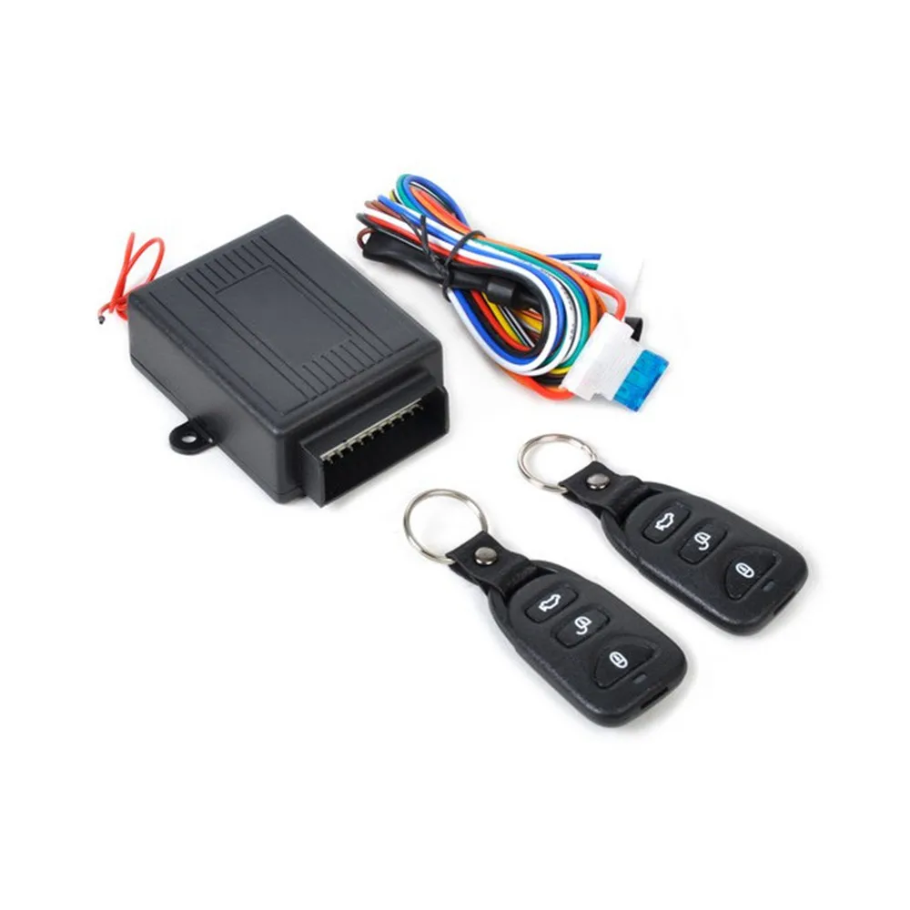 12V Universal Car Auto Remote Central Kit Door Lock Locking Vehicle Keyless Entry System Central Locking With Remote Control
