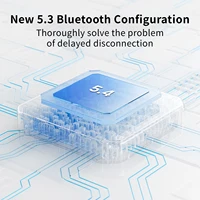 PRO 3 wireless Bluetooth earphones with heart rate monitoring, ANC noise cancelling microphone earbuds, stereo audio compatible - Image 5