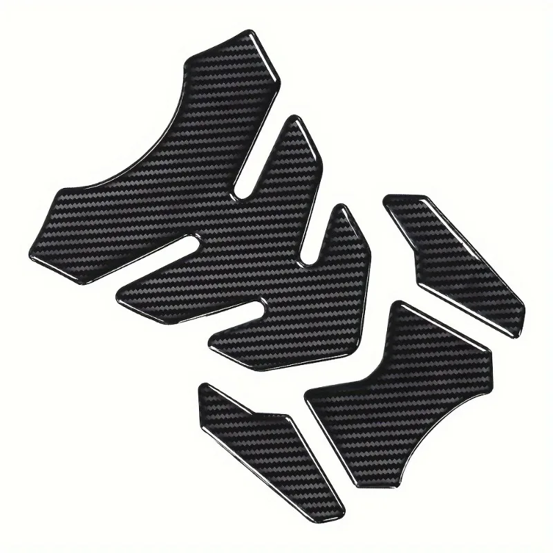 Motorcycle Gas Fuel Oil Tank Pad Protector Decals 5D PVC Universal for ATV Chopper Cafe Racer