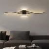 Moder LED Wall Lamp Long Strip Wall Lamps TV Background Decorative Lighting For Bedroom Living Room Home Indoor Lighting Fixture 1