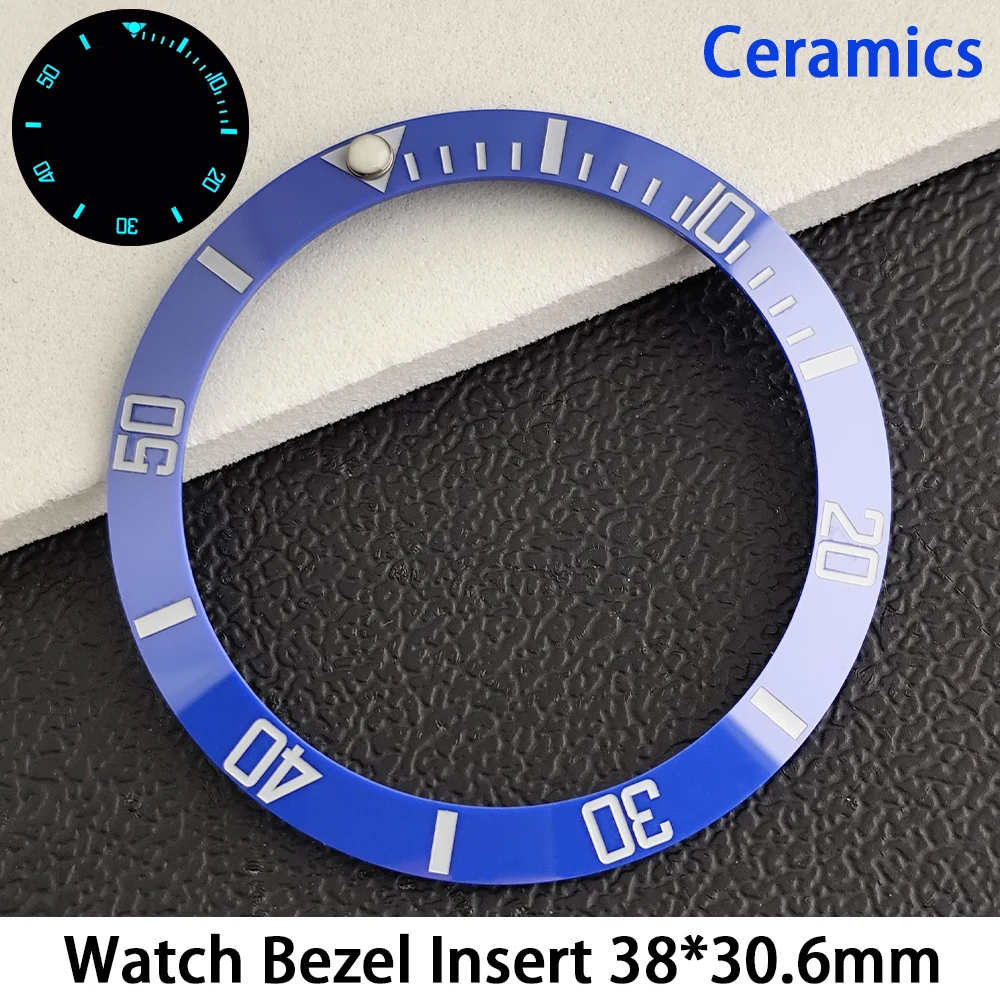 Premium 38mm Sloping Aluminum-Ceramic Bezel Insert