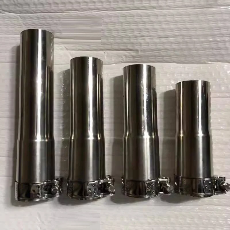 42mm 45mm 48mm 51mm 60mm 63mm 76mm stainless steel auto exhaust pipe connector pipe adapter