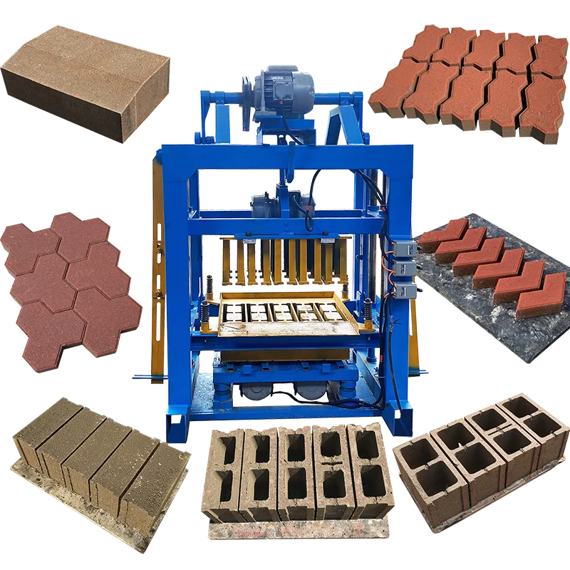 Small Brick Making Machine Interlock Hallow Paving Cement Blocks ...