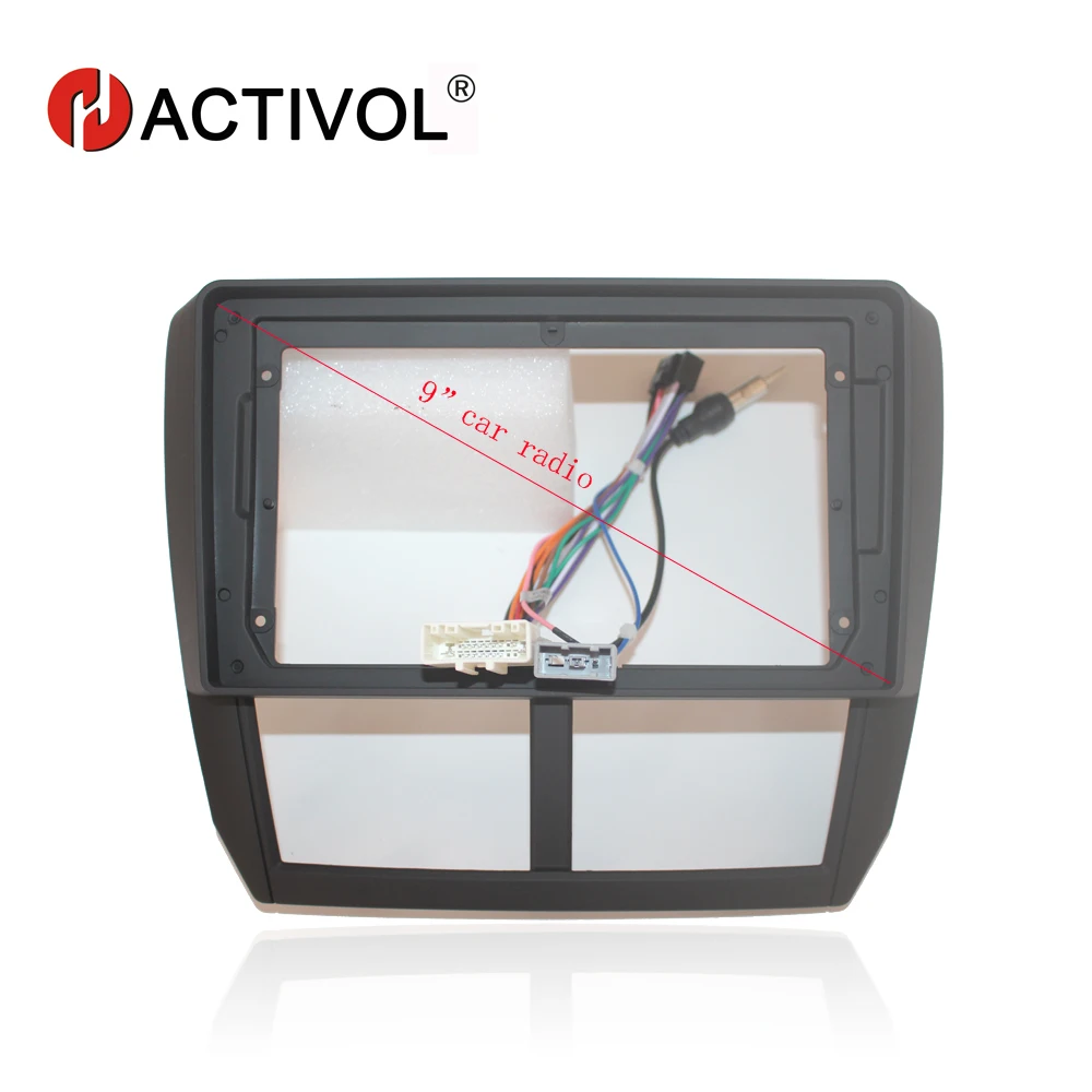 

HACTIVOL 2Din Car Radio face plate Frame for Subaru Forester Impreza 2008-2012 Car DVD GPS Navi panel dash mount kit car product