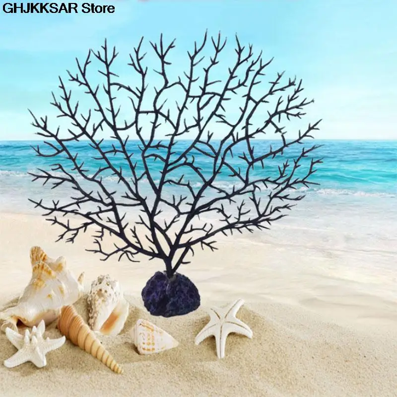 Tree Shape Resin Coral Aquarium Decoration Fishing Fis Tank Landscaping Decor Sea Iron Tree Plastic Coral Aquarium Decor Plants fish tank ornaments mini landscape ornaments artificial plants artificial aquarium plants fish tank decorations aquarium ornaments