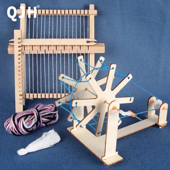 Mini Wooden Weaving Loom Kit 1
