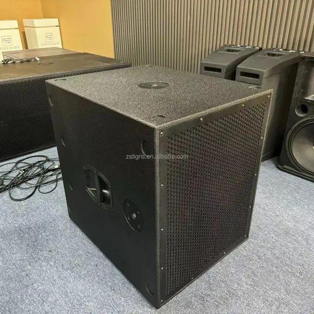 SUB 8004-AS Single 18 Inch Active Subwoofer Single 18" Passive Professional Audio 8004 Powered Subwoofers Powered Speaker 2