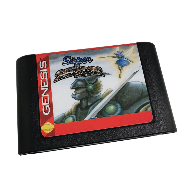 

Retro Video Game - Super Hydlide - 16 Bit Cartridge Card for Mega Drive 2 for Mega Drive Genesis | Region Free