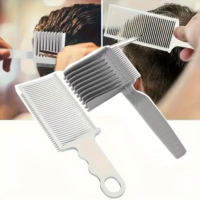 Hair Comb 1 Professional Men Style Flat Headed for Mixing Cutting Salon Styling