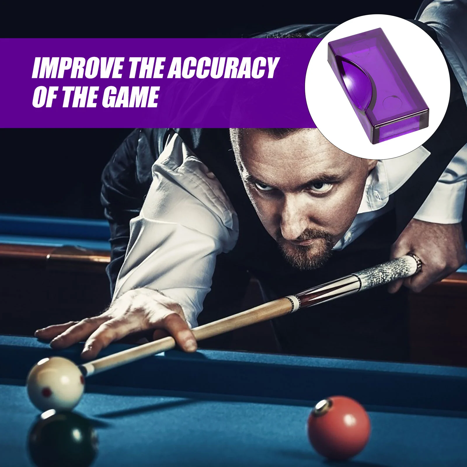 Billiard Ball Locator Indoor Holder Daily Use Position Marker Practical Supply Snooker Accessory Tabletop Sturdy