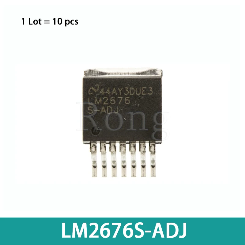

LM2676S-ADJ 3A TO-263-7 Power Converter, High Efficiency, 3-A, Step-Down Voltage Regulator