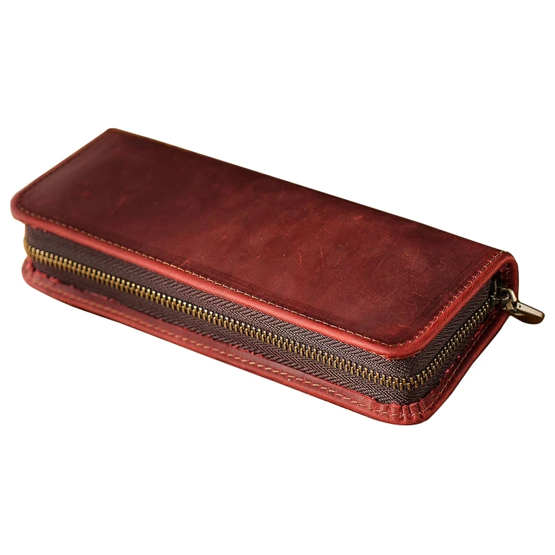 Leather Pen & Pencil Box Cases