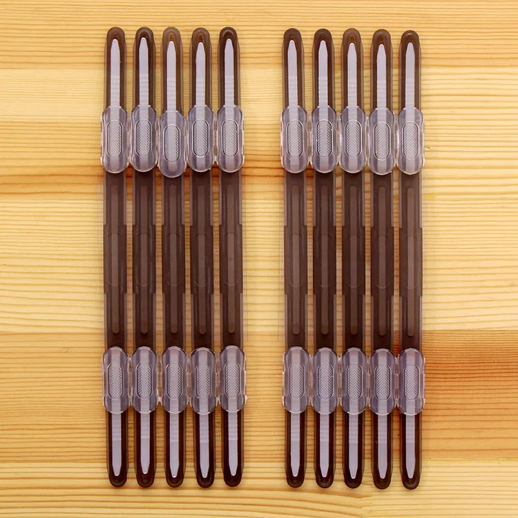 プラスチック製の2穴バインディングクリップ,ルーズリーフ付きクリップ