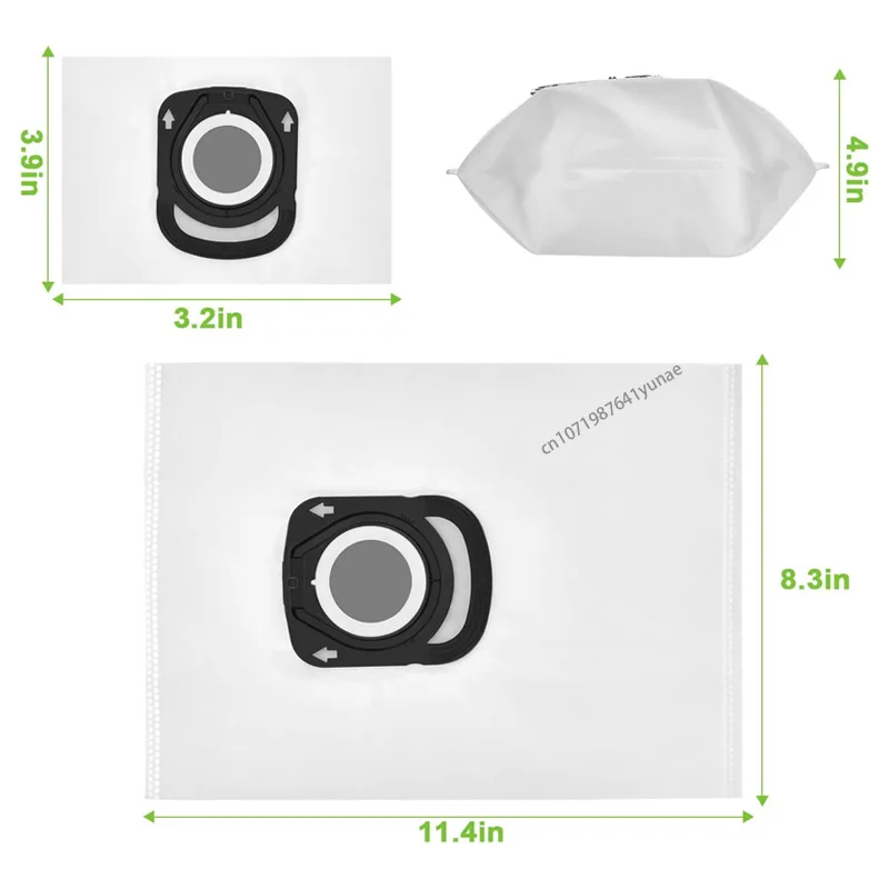 Vacuum Cleaner Bag Vacuum Cleaner Dust Bag Vacuum Cleaner Accessories Vacuum Cleaner Parts Dust Bag For Rowenta Hygiene + ZR200520 ZR200540 ZR200720 ZR200920 Rowenta X-Trem Power and Silence Force Serie Replacement