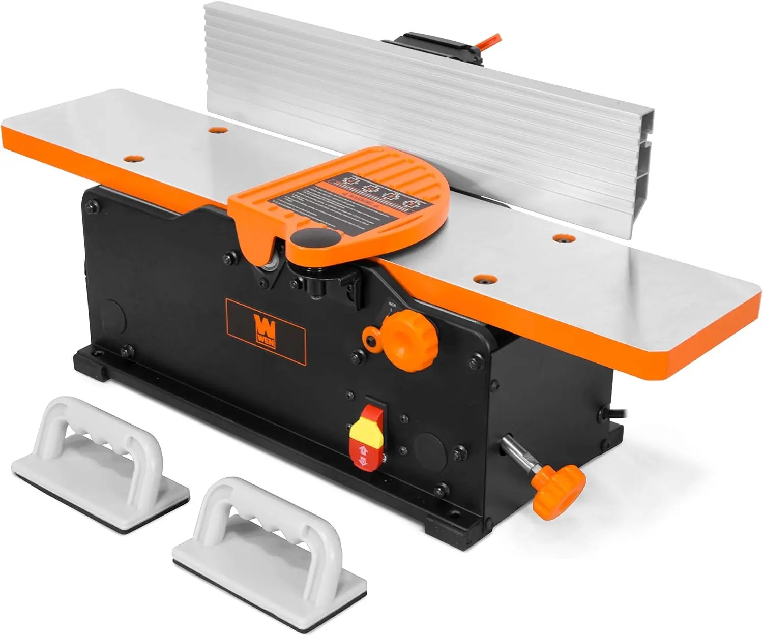 Spiral Benchtop Jointer 10-Amp 6-Inch The spiral cutter system is adjustable with 12 interleaved high speed steel blades