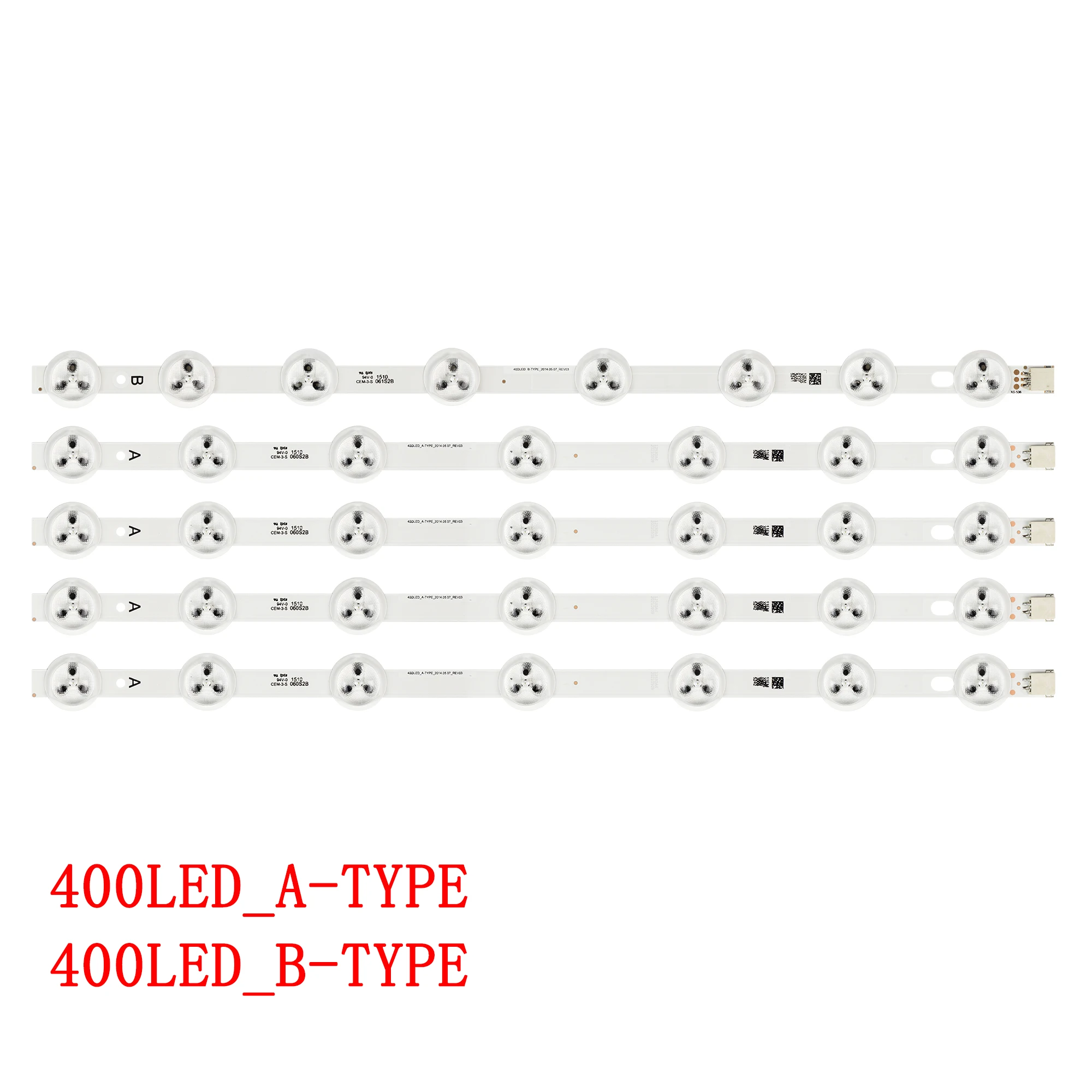 

5pcs LED backlight strip for Toshiba 40S3653DB 40L1533DB 40L1553DB Vestel 40DLED_A B-TYPE VES400UNDS-2D-N02 N03 N04 LT-40C750
