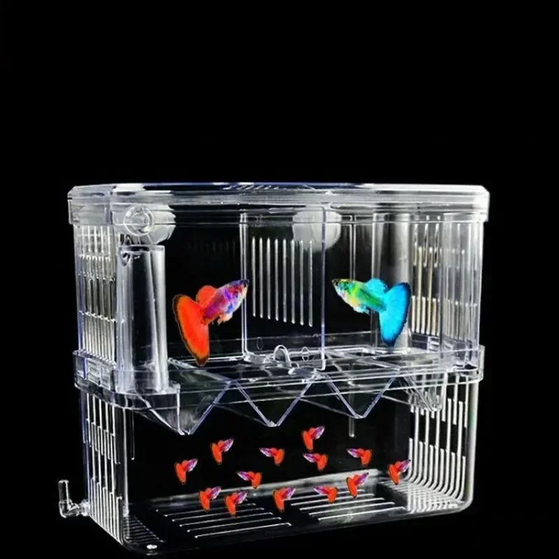Aquarium Fish Breeder Box Durable Fish Tank Breeding Isolation Box Hatching Incubator for Baby Shrimp аквариумы 수족관 장식