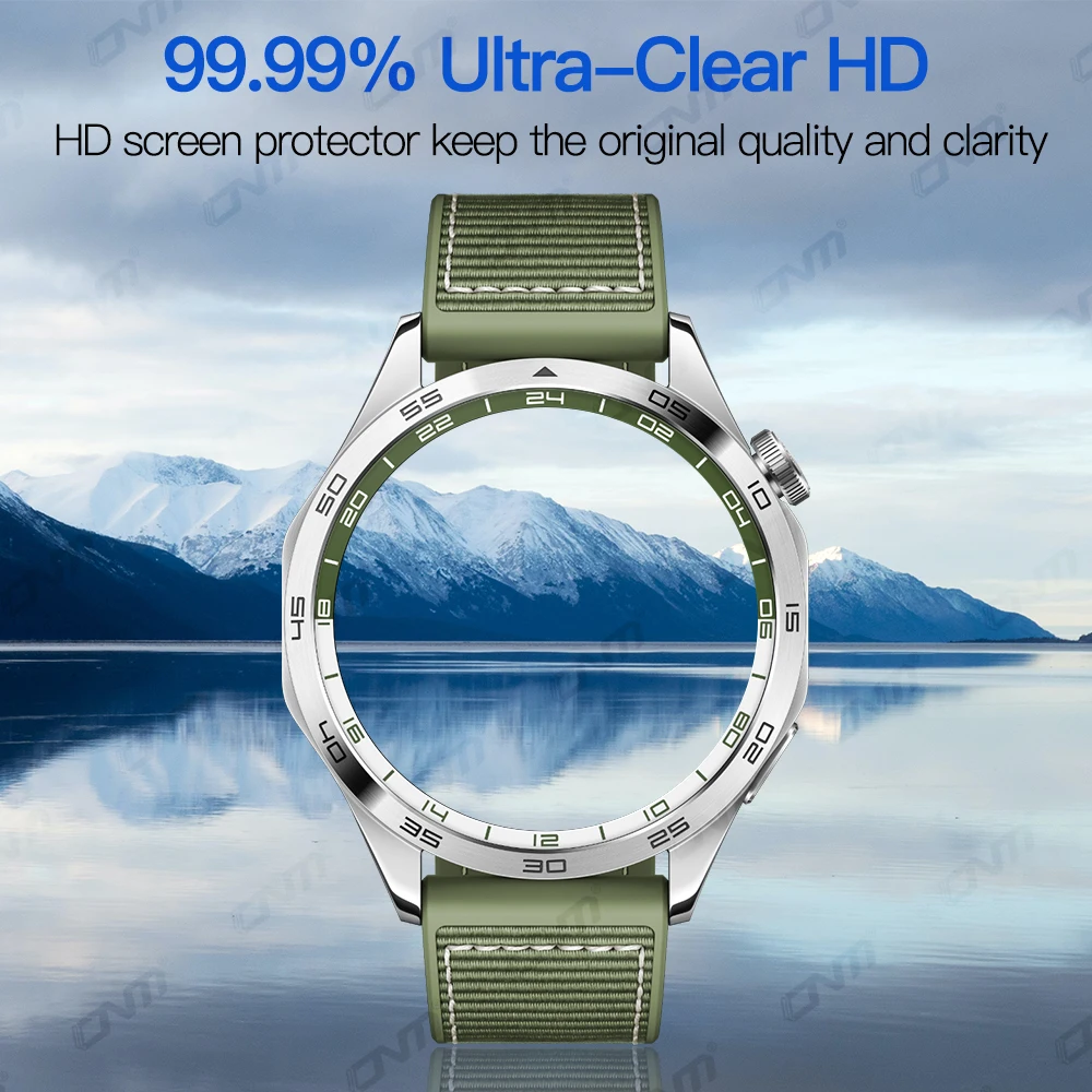 Protector de pantalla 20D para Huawei Watch GT 4, 46mm, película antiarañazos de pantalla curva verde para Huawei GT4, película protectora (no de vidrio)