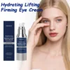 Hydrating Lifting Firming Eye Cream Anti-Puffiness Nourishes Refines Delicate Eye Area Skin Tightening Hyaluronic Acid Eye Cream