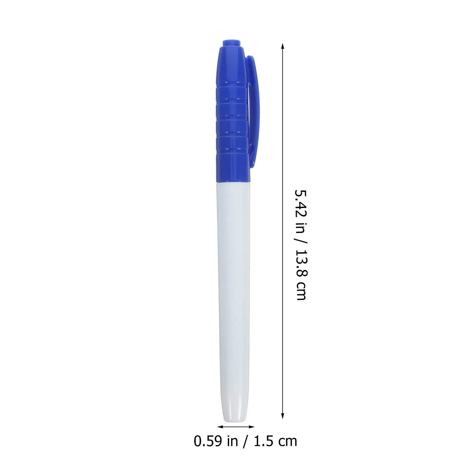 6Pcs 화이트보드 펜 재사용 가능한 건식 지우기 마커 미세 팁 경량 휴대용 다기능 학교 사무실용 필기구