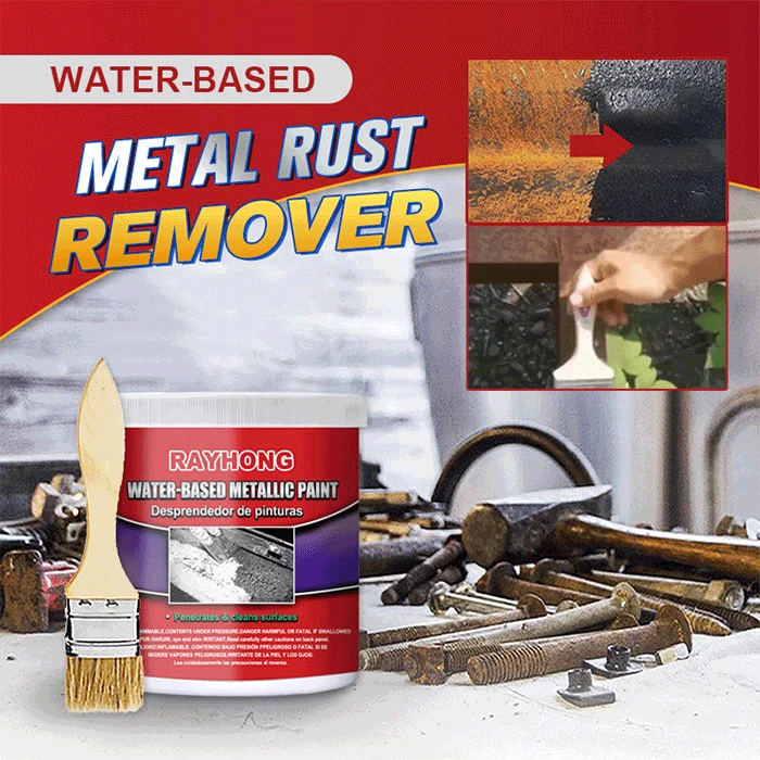 PAINT RUST REMOVER RUST REMOVER SPRAY METAL RUST REMOVER RUST REMOVER CONVERTER RUST RESISTANT PRIMER 100G RUST CONVERTER WATER-BASED CAR ANTI-RUST CHASSIS PRIMER
