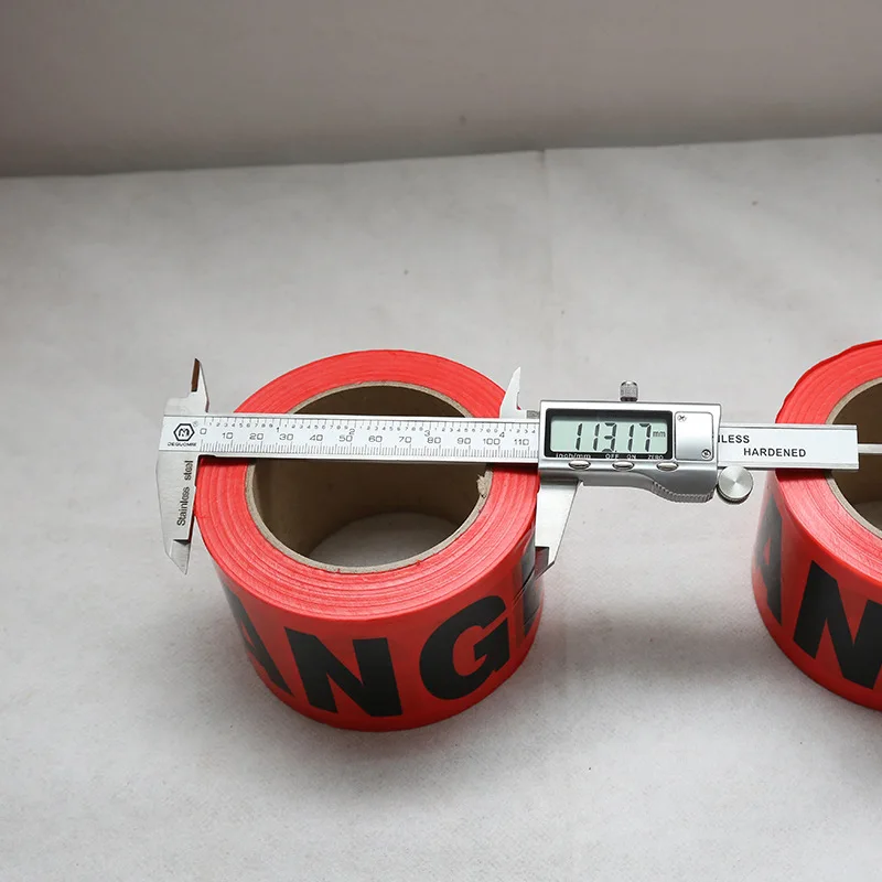 Warning with New PE Material English CAUTION DANGER Protective Warning Line Caution Tape