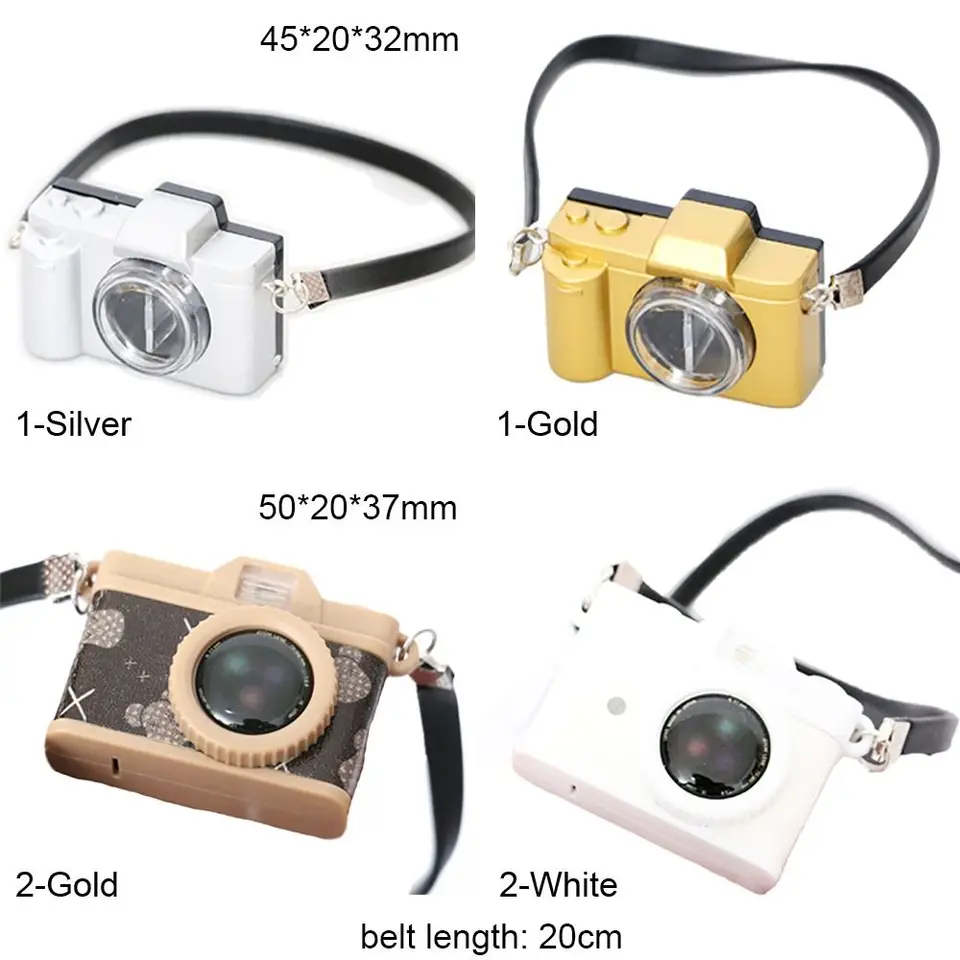 デジタルカメラ Dolls 色とりどりのプラスチック製ミニデジタルカメラ,ベルト付き